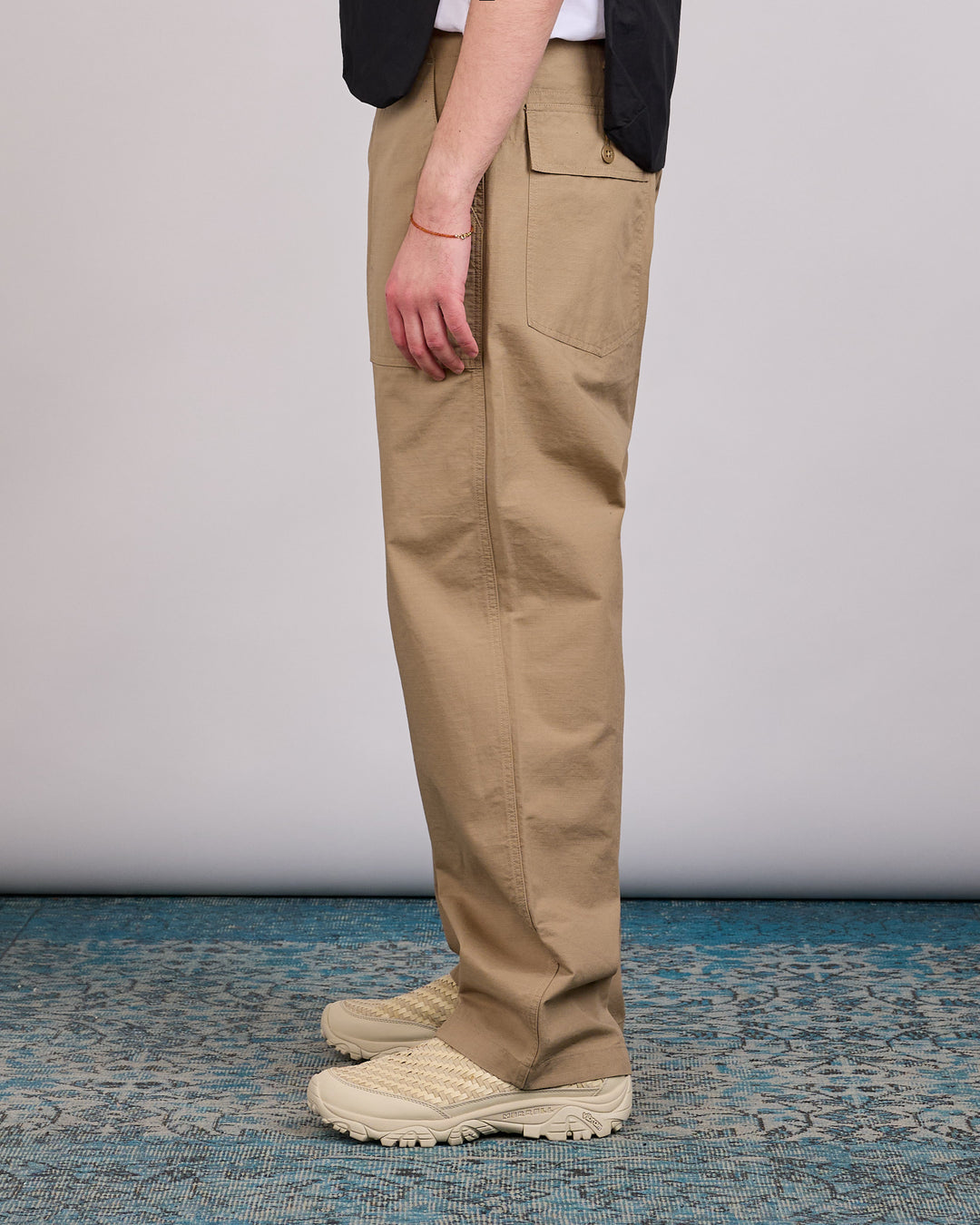 Engineered Garments Fatigue Pant Cotton Ripstop Khaki