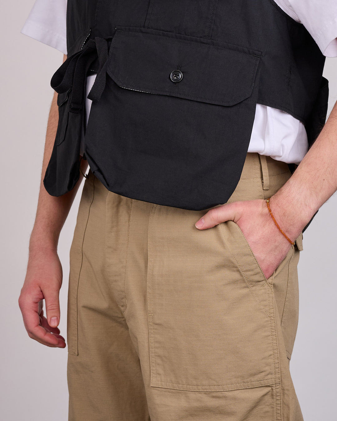 Engineered Garments Fatigue Pant Cotton Ripstop Khaki