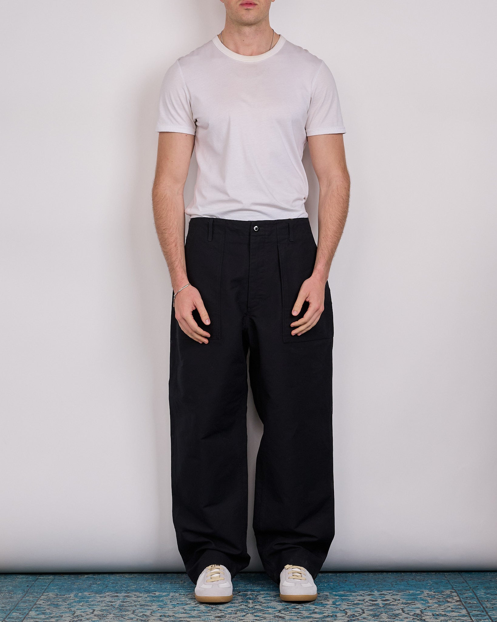 パンツ ENGINEERED GARMENTS FATIGUE PANT Black M EngineeredGarmentsFatiguePantB