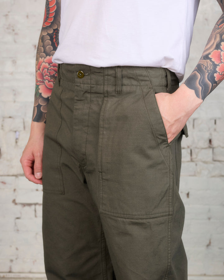 Engineered Garments Fatigue Pant Olive Heavy Cotton Ripstop