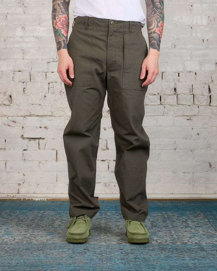 Engineered Garments Fatigue Pant Olive Heavy Cotton Ripstop