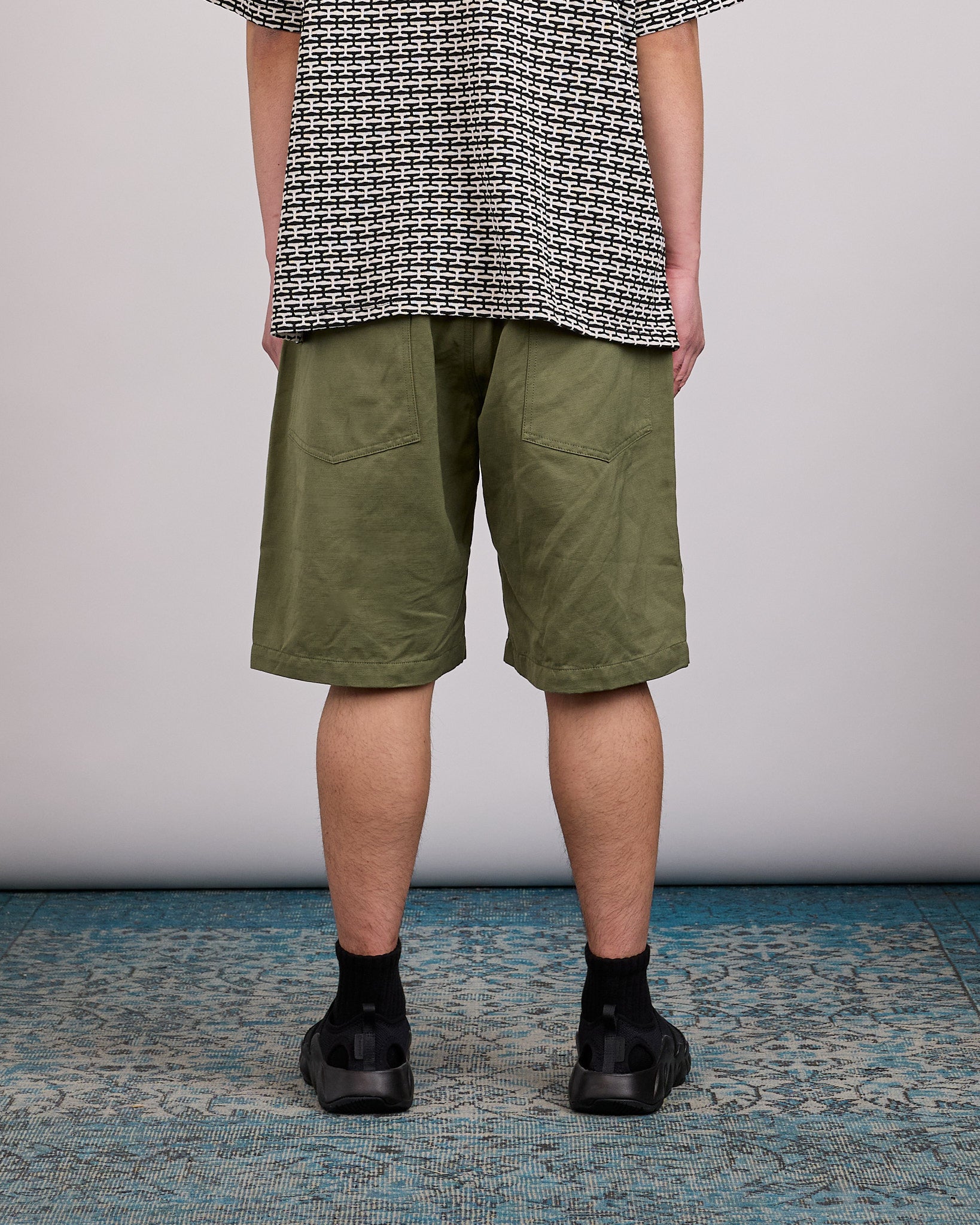 Engineered Garments Fatigue Short CL Heavy Twill Olive – LESS 17