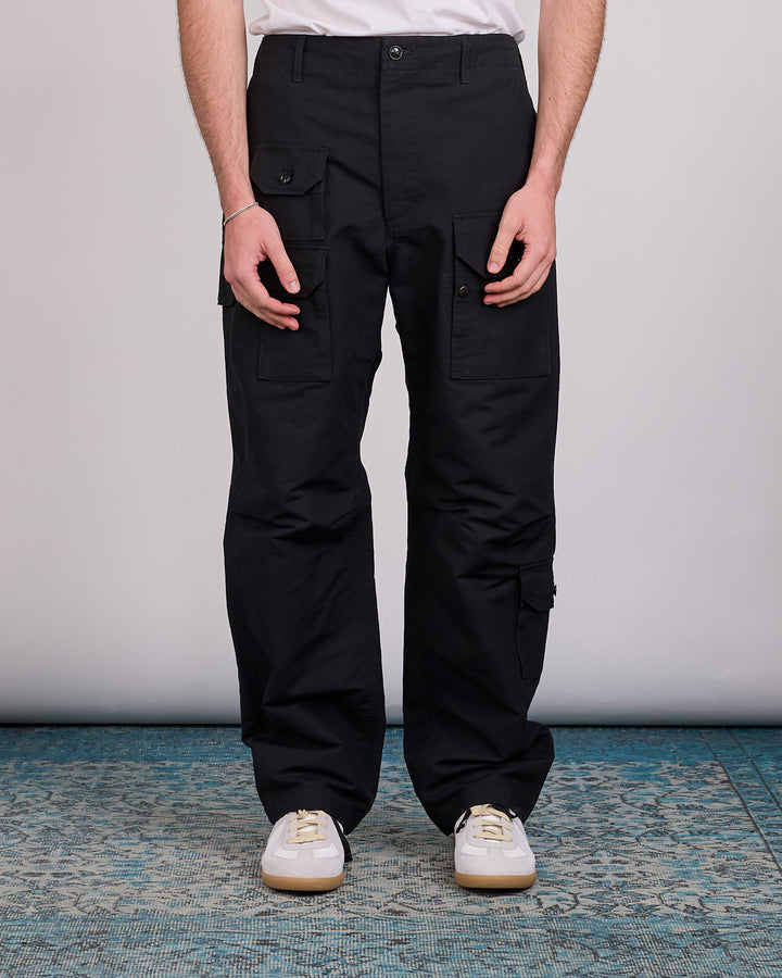 Engineered Garments Flight Pant Double Cloth Black