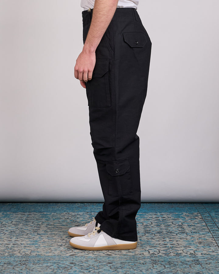 Engineered Garments Flight Pant Double Cloth Black