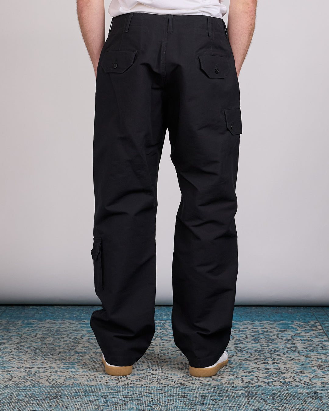 Engineered Garments Flight Pant Double Cloth Black