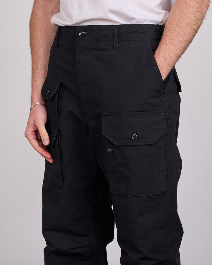 Engineered Garments Flight Pant Double Cloth Black