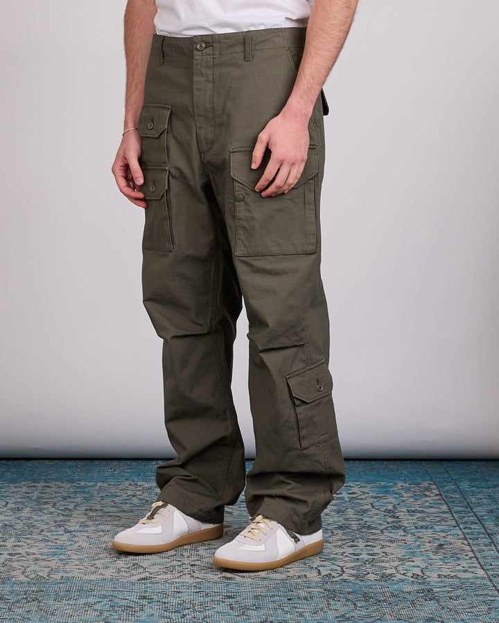 Engineered Garments Flight Pant Heavy Ripstop Olive