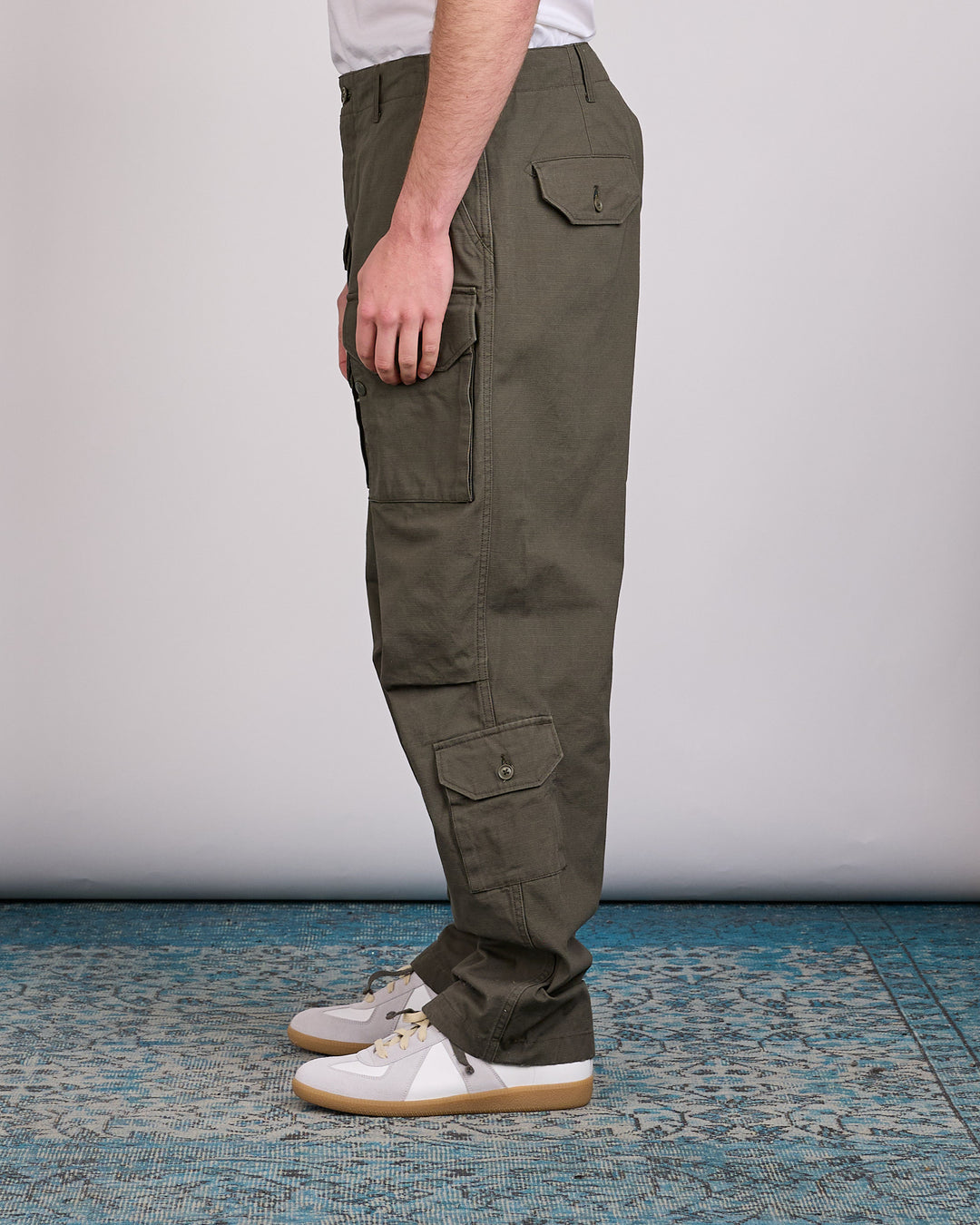 Engineered Garments Flight Pant Heavy Ripstop Olive