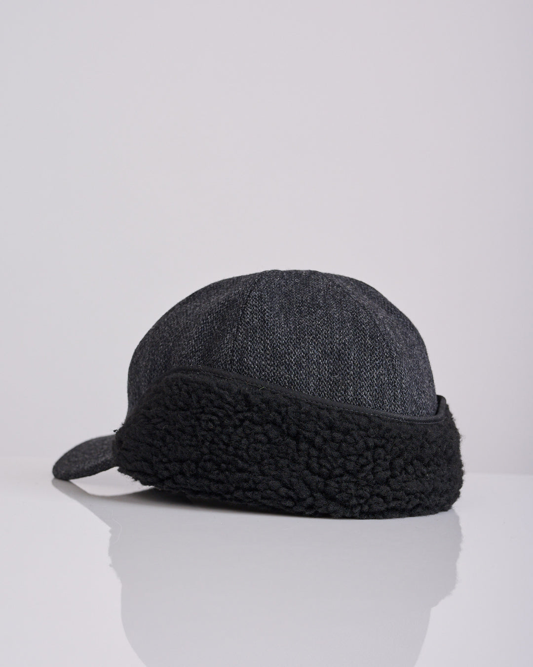 Engineered Garments Heavy Tweed Hunting Cap Charcoal