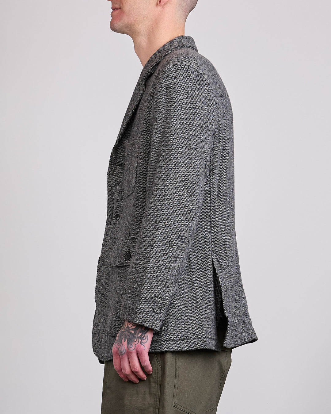 Engineered Garments Herringbone Upland Jacket Grey