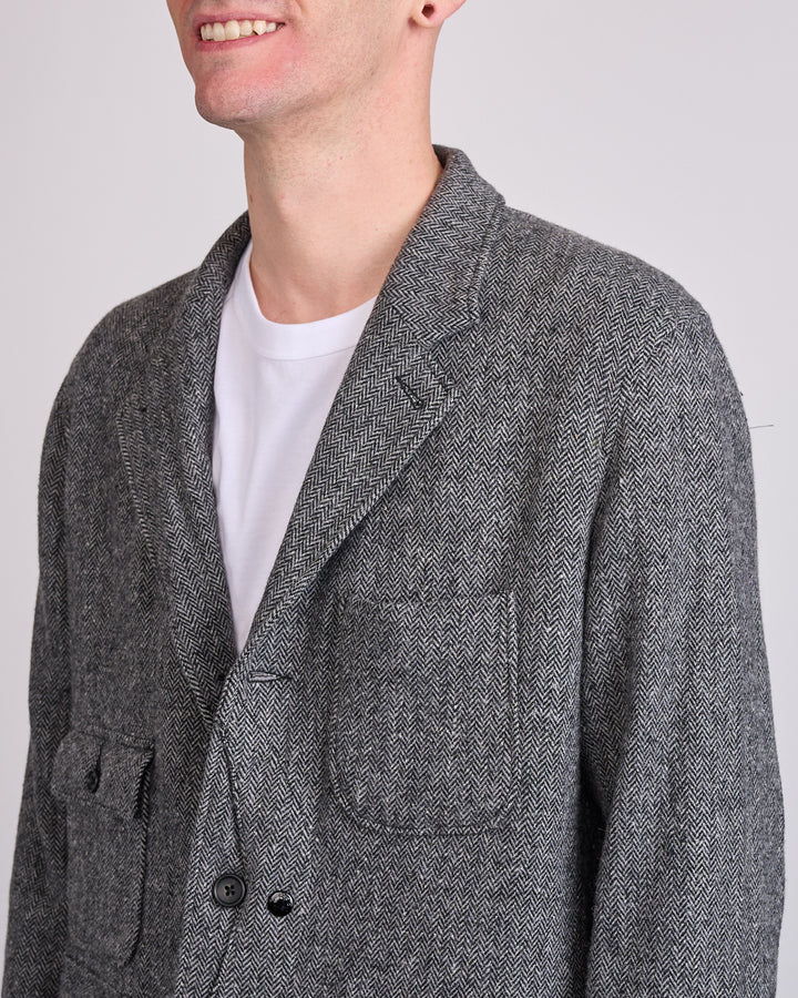 Engineered Garments Herringbone Upland Jacket Grey