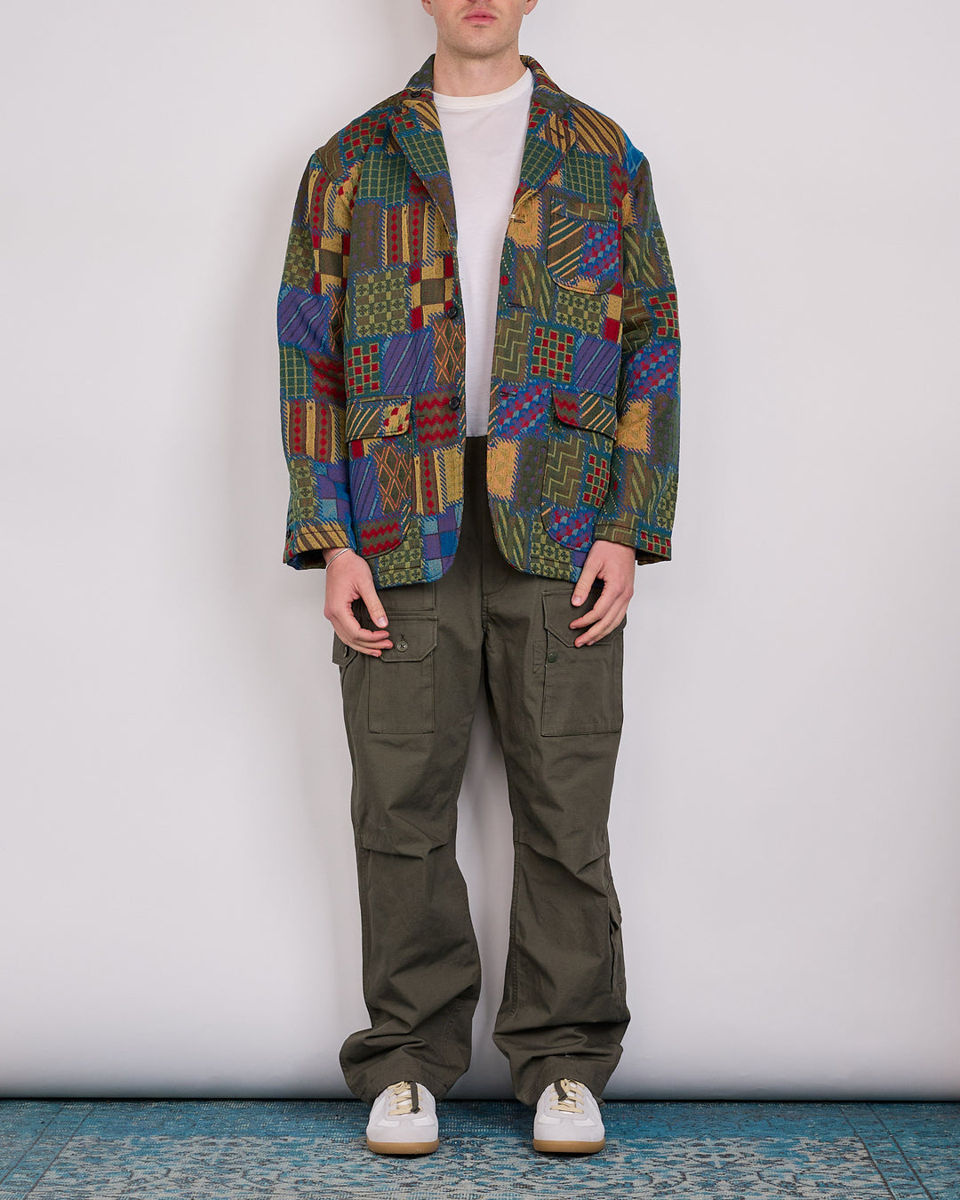 Engineered Garments Loiter Jacket Geometric PW Jacquard