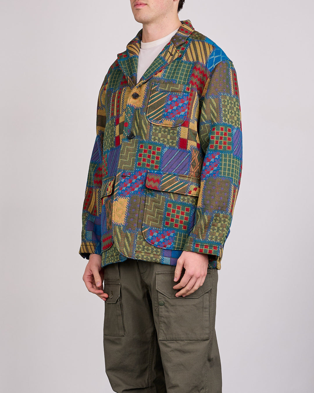 Engineered Garments Loiter Jacket Geometric PW Jacquard
