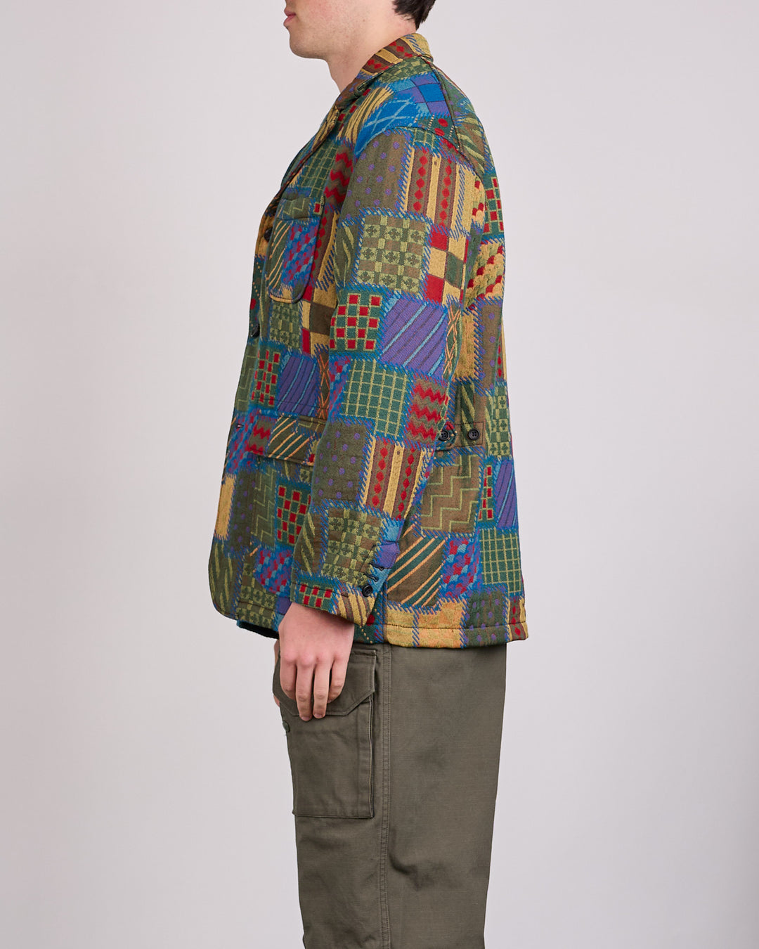 Engineered Garments Loiter Jacket Geometric PW Jacquard