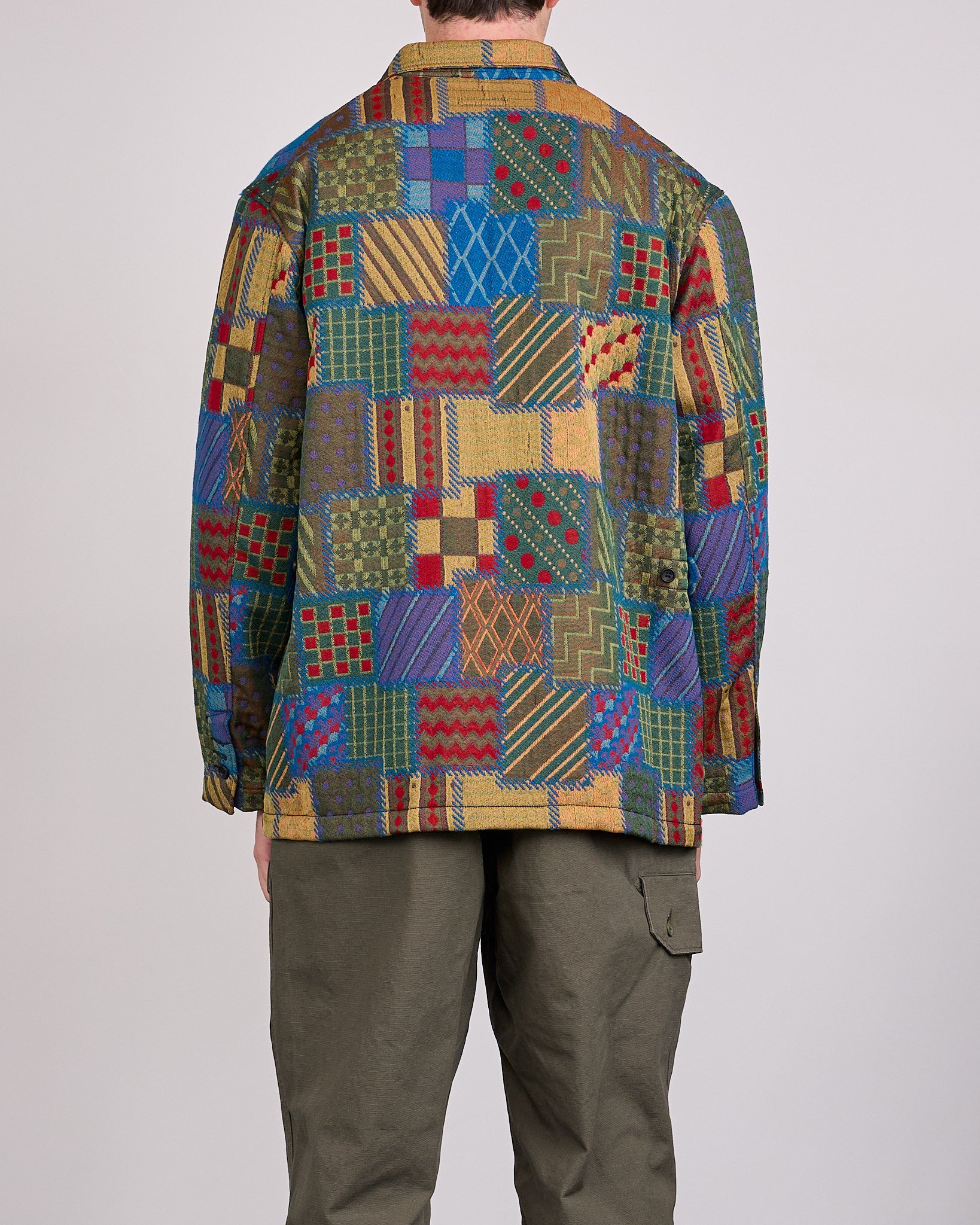 Engineered Garments Loiter Jacket Geometric PW Jacquard – LESS 17