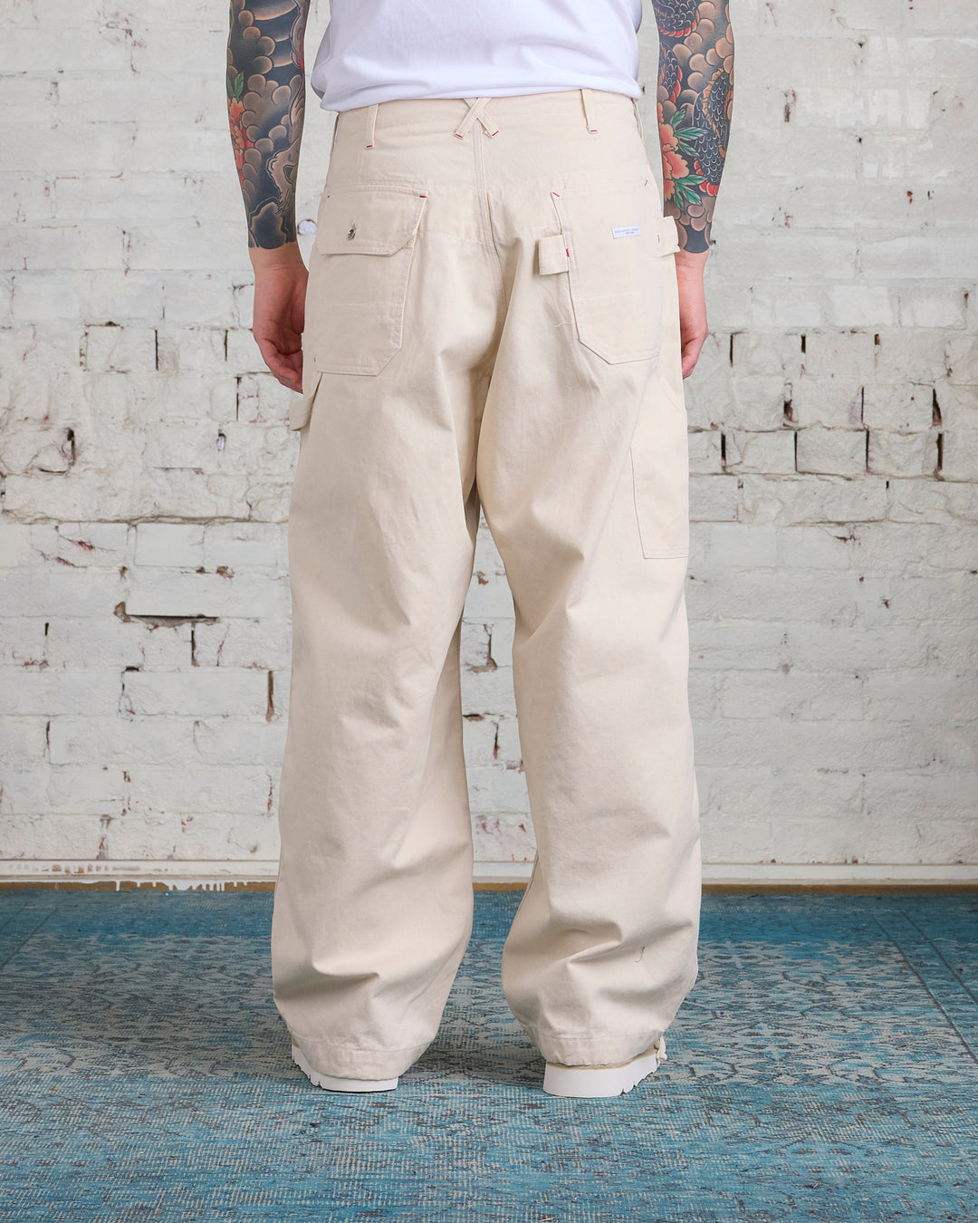 Engineered Garments Painter Pant Natural Chino Twill