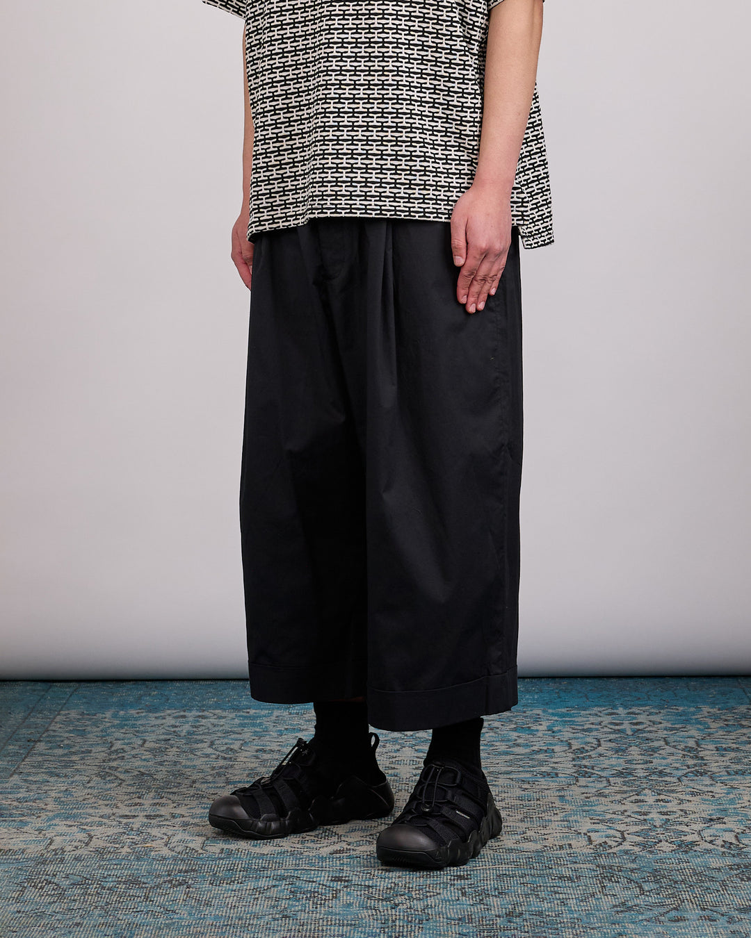 Engineered Garments WP 3/4 Pant Cotton High Count Twill Black