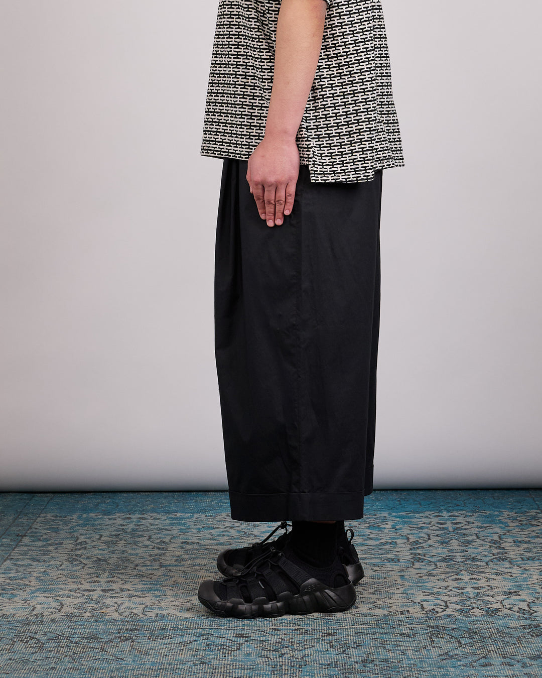 Engineered Garments WP 3/4 Pant Cotton High Count Twill Black