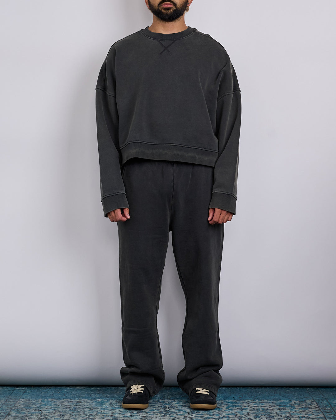 Entire Studios Box Crewneck Washed Black