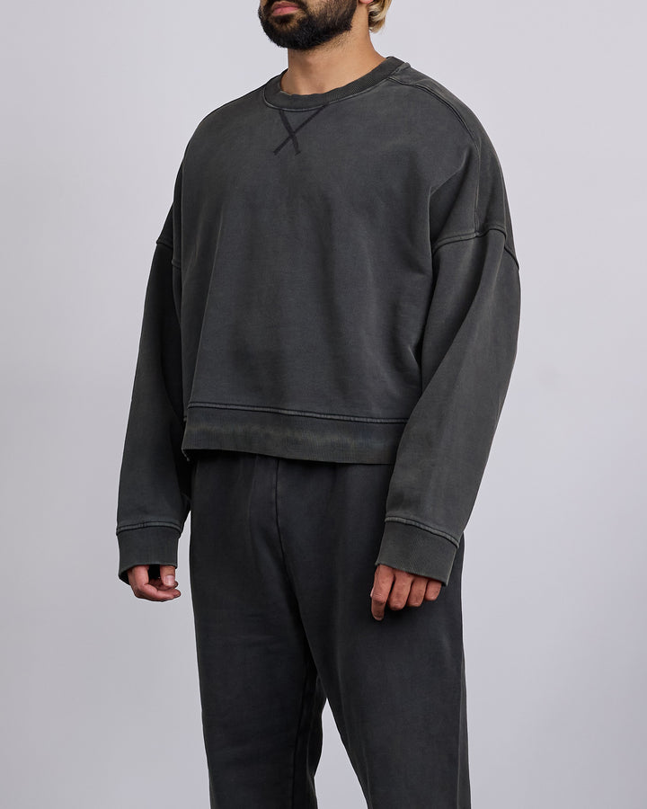 Entire Studios Box Crewneck Washed Black