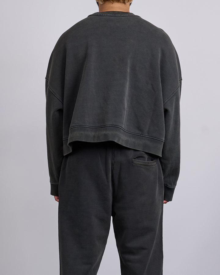 Entire Studios Box Crewneck Washed Black