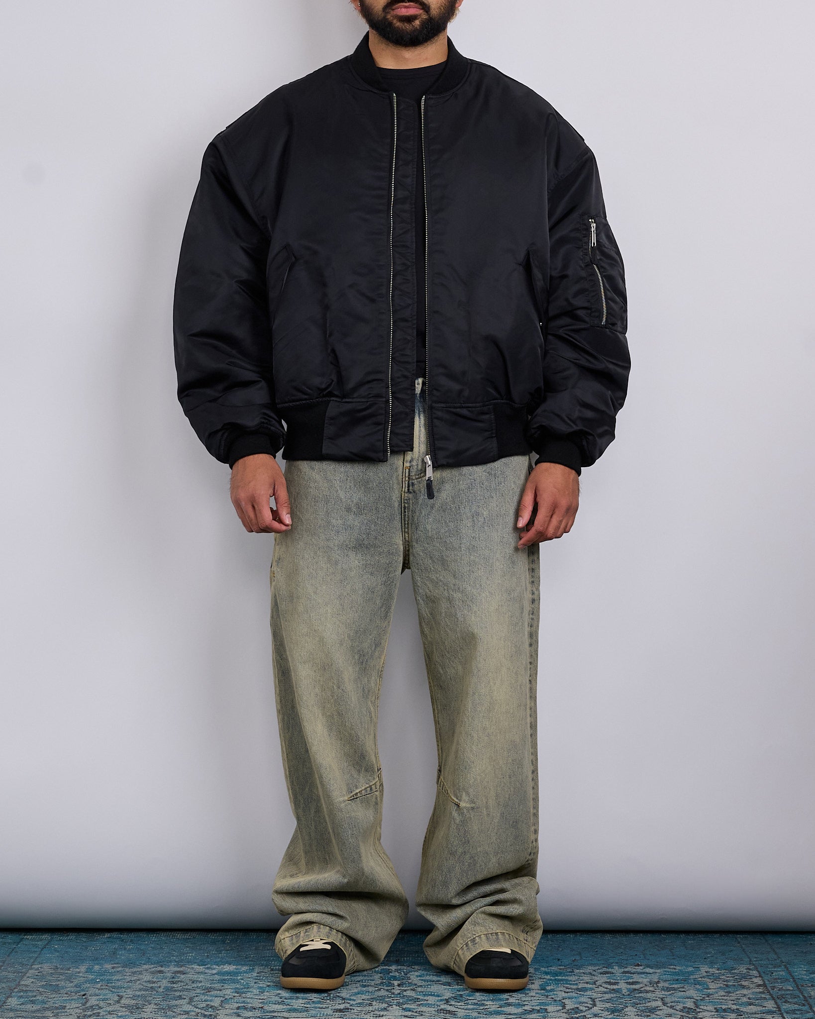 Entire Studios Broad Bomber Jacket Oil – LESS 17