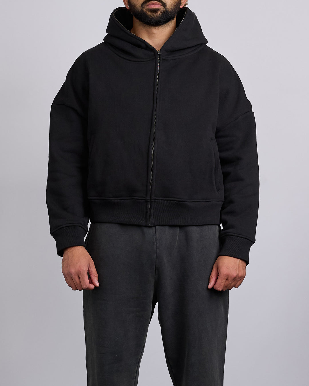 Entire Studios Eternal Zip Hoodie Black