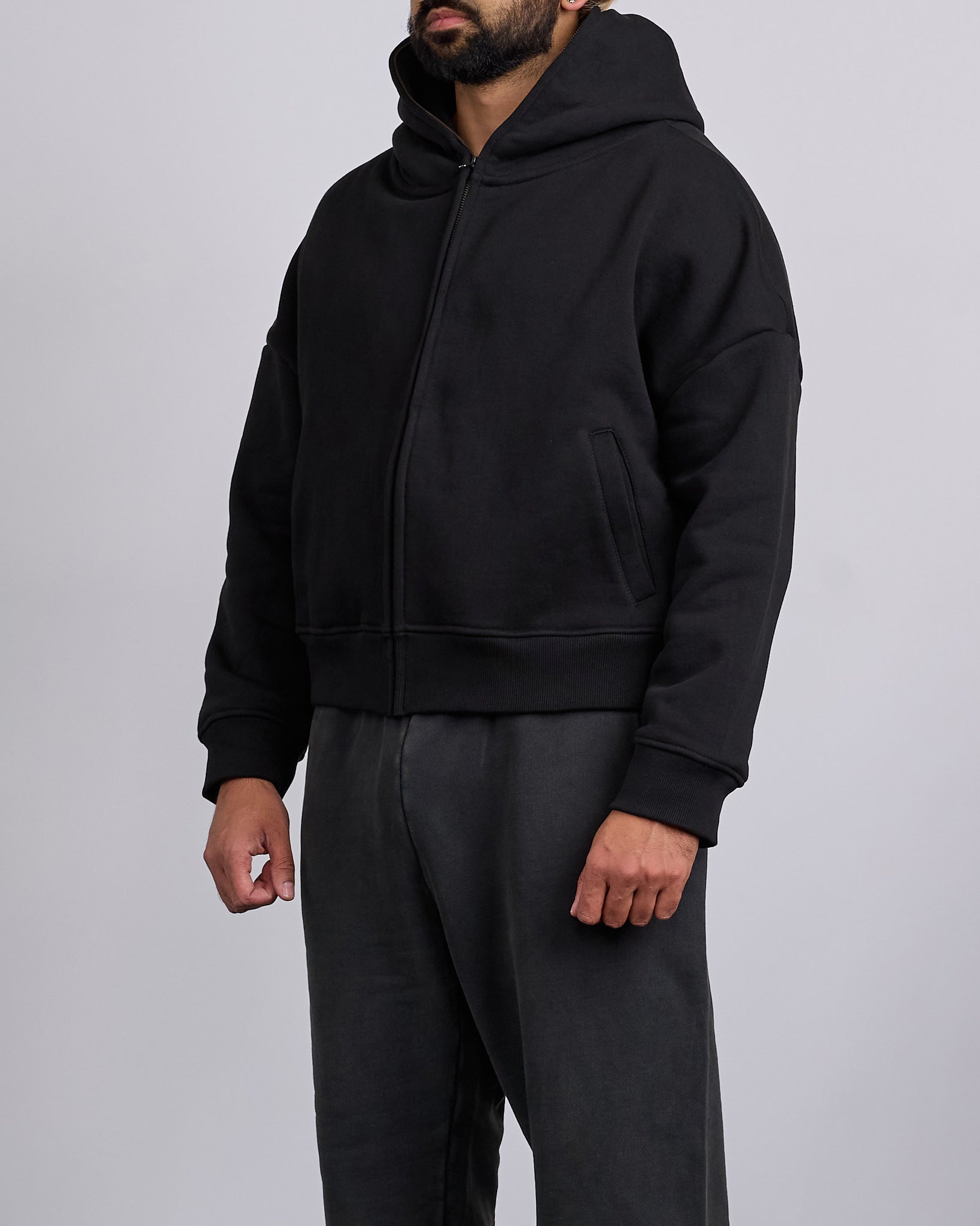 Entire Studios Eternal Zip Hoodie Black – LESS 17