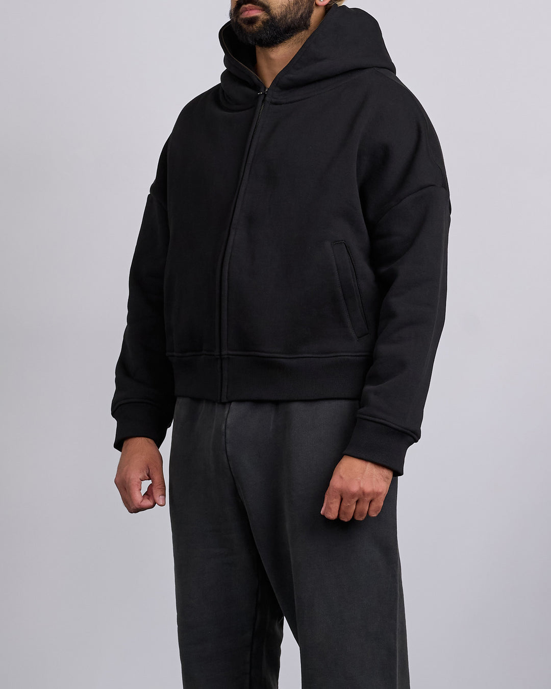 Entire Studios Eternal Zip Hoodie Black