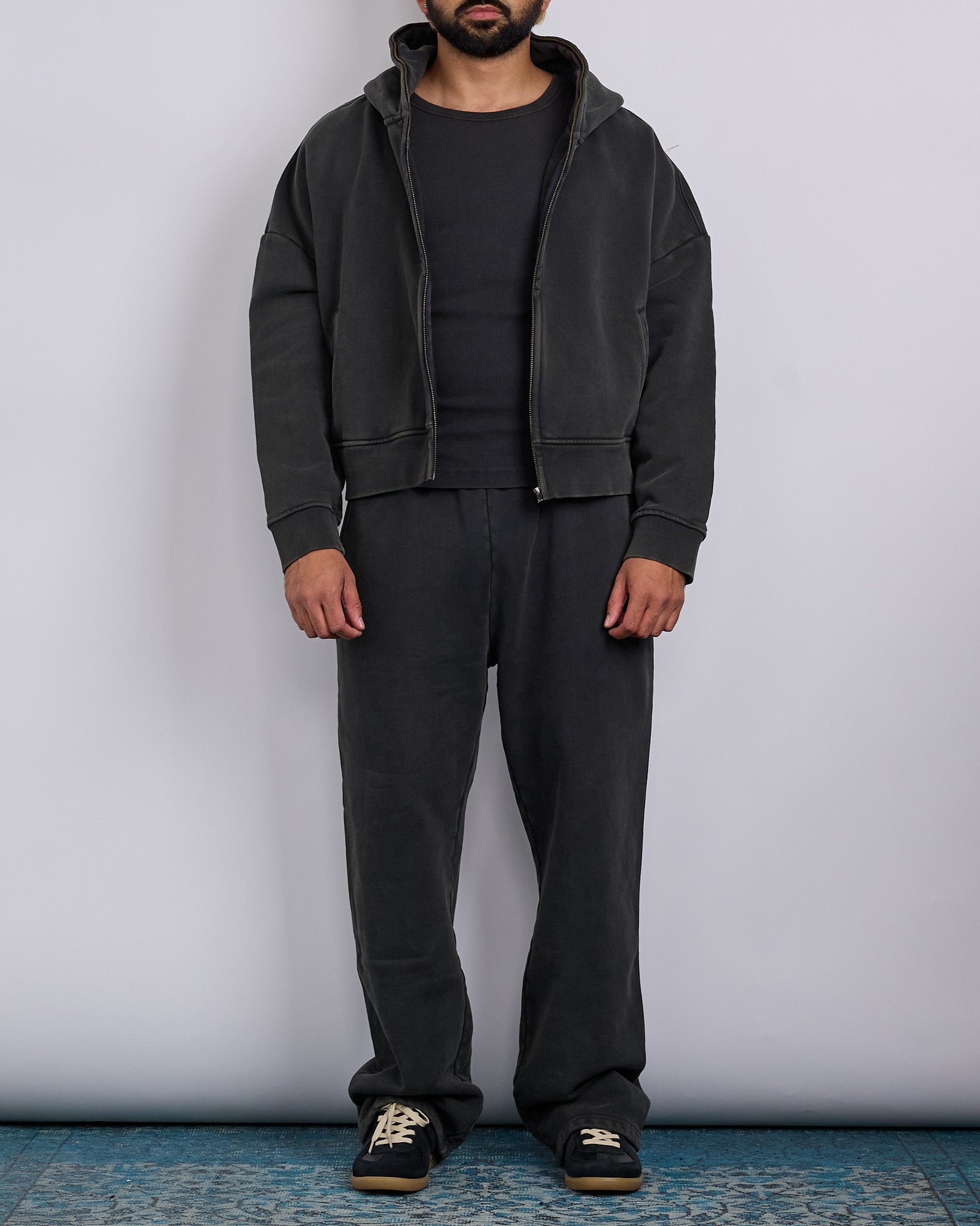 Entire Studios Eternal Zip Hoodie Washed Black – LESS 17