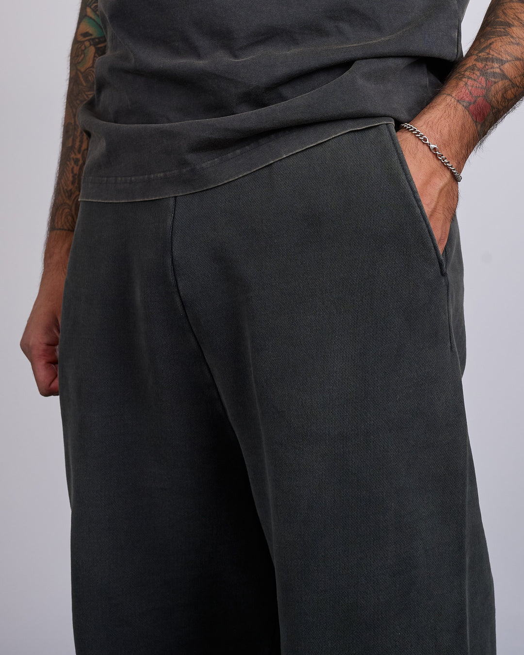 Entire Studios Full Sweatpant Washed Black