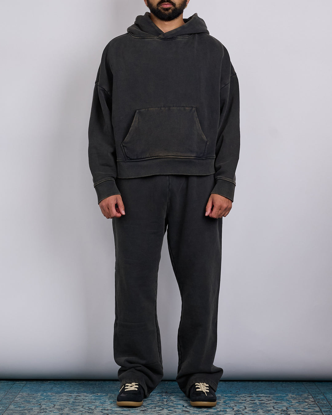 Entire Studios Heavy Hoodie Washed Black