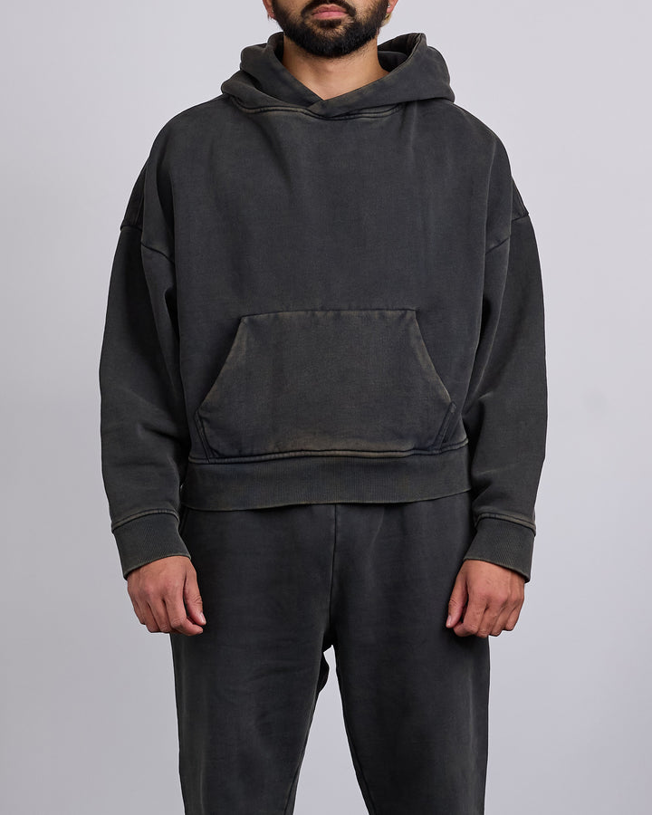 Entire Studios Heavy Hoodie Washed Black