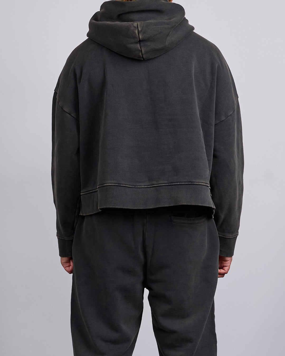 Entire Studios Heavy Hoodie Washed Black