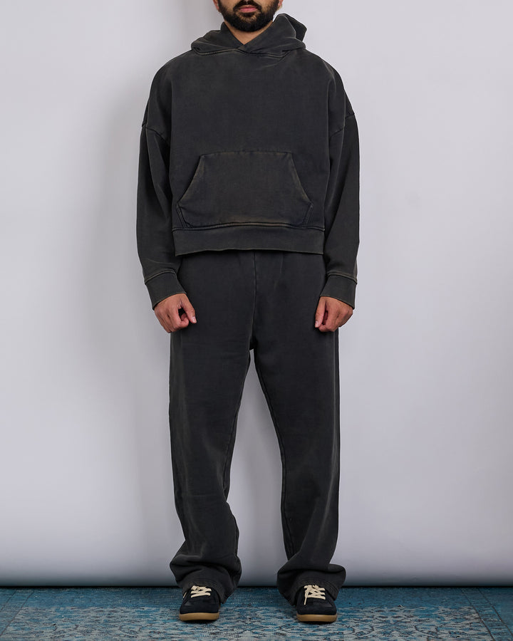 Entire Studios Straight Leg Sweatpant Washed Black