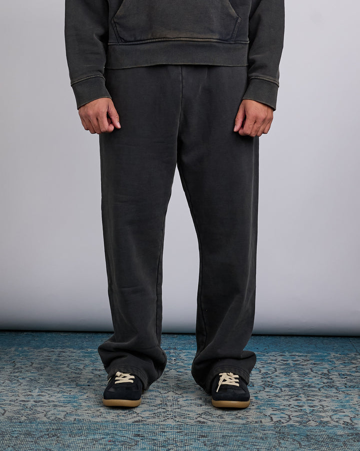 Entire Studios Straight Leg Sweatpant Washed Black