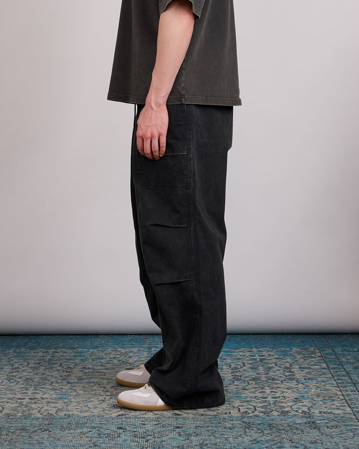 Entire Studios Uniform Barren Cargo Pant Washed Black