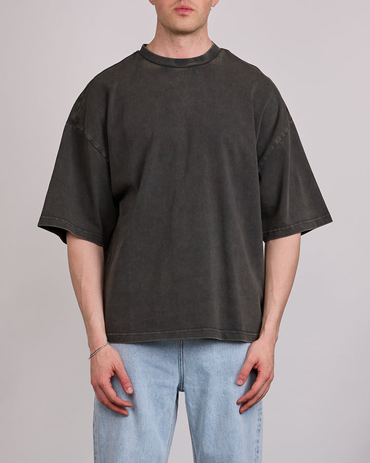 Entire Studios Uniform Heavy Boxy T-Shirt Washed Black