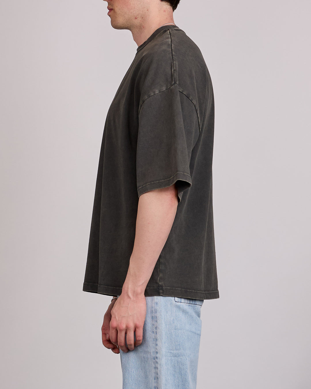 Entire Studios Uniform Heavy Boxy T-Shirt Washed Black