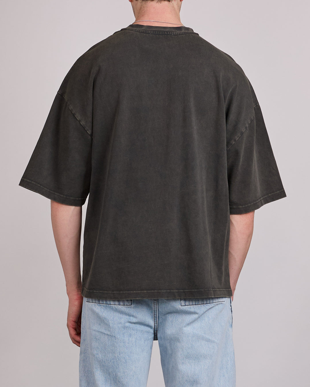 Entire Studios Uniform Heavy Boxy T-Shirt Washed Black