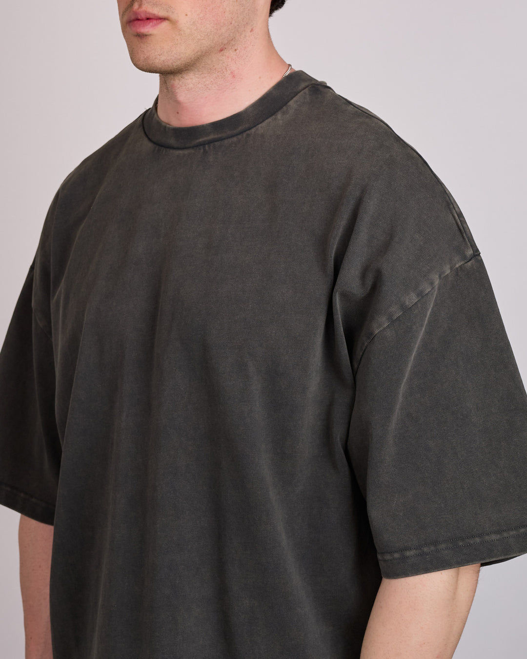 Entire Studios Uniform Heavy Boxy T-Shirt Washed Black