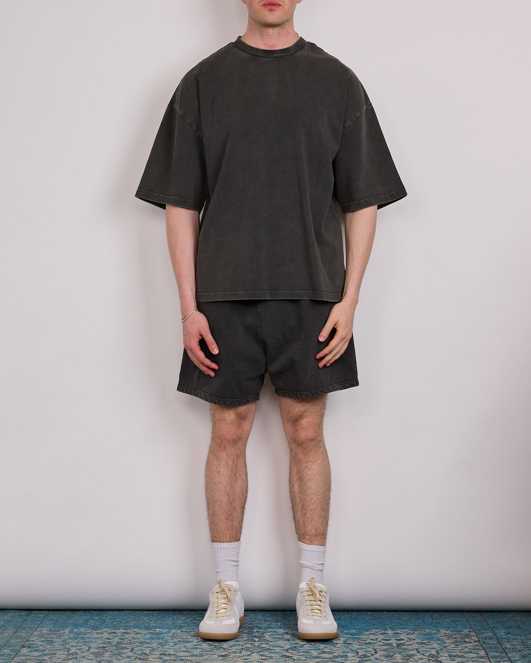 Entire Studios Uniform Standard Sweatshort Washed Black