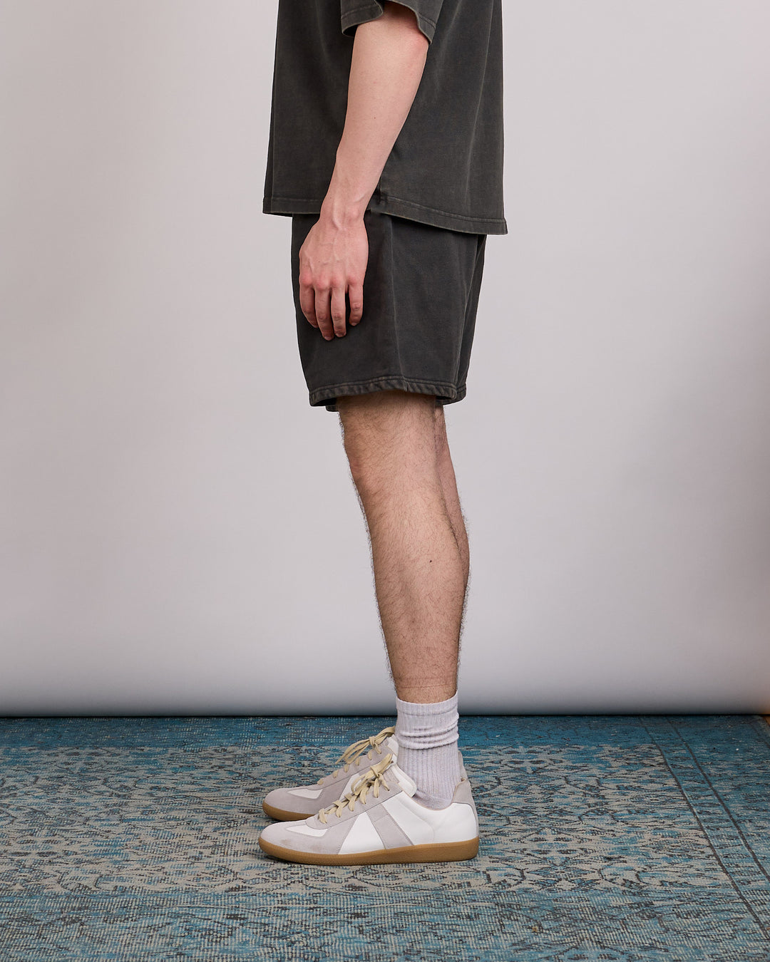 Entire Studios Uniform Standard Sweatshort Washed Black
