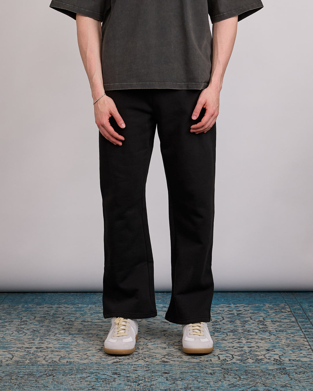 Entire Studios Uniform Straight Leg Sweatpant Black