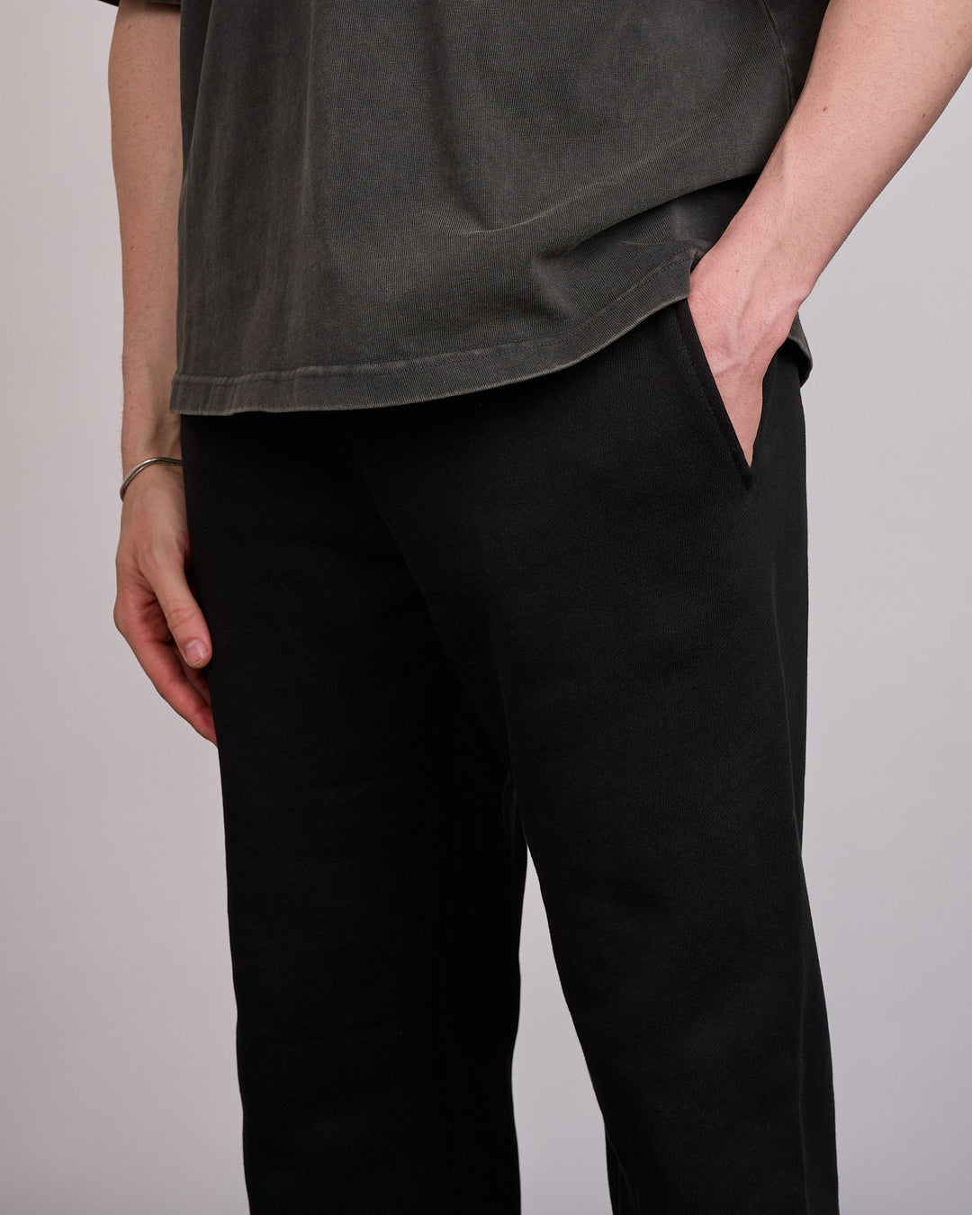 Entire Studios Uniform Straight Leg Sweatpant Black
