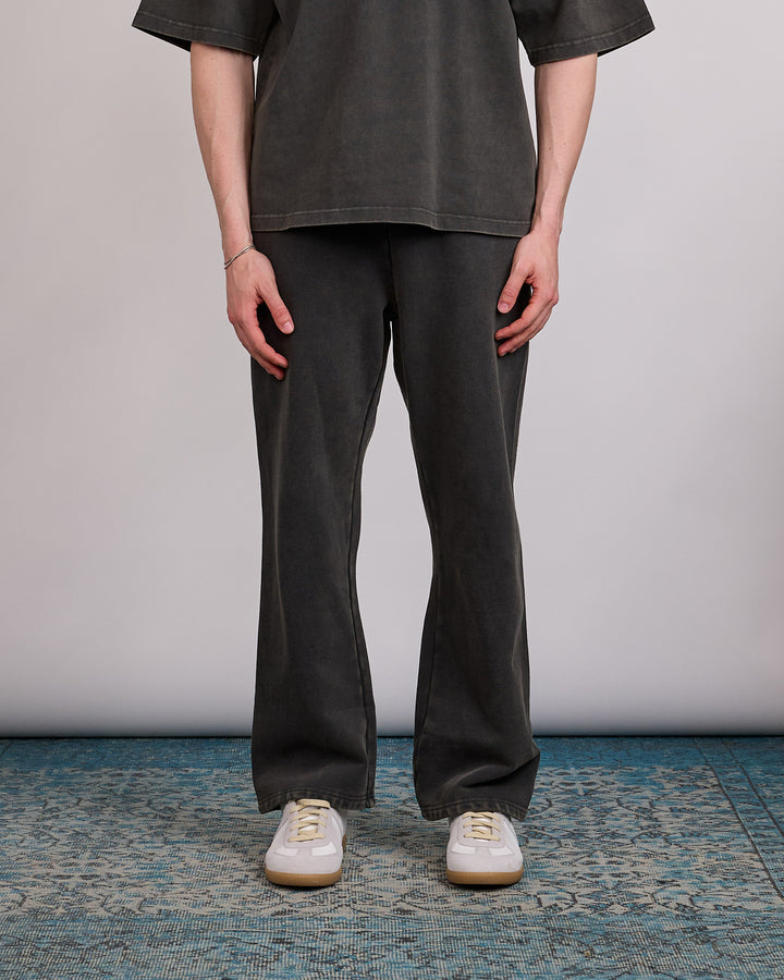 Entire Studios Uniform Straight Leg Sweatpant Washed Black
