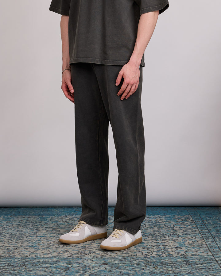 Entire Studios Uniform Straight Leg Sweatpant Washed Black