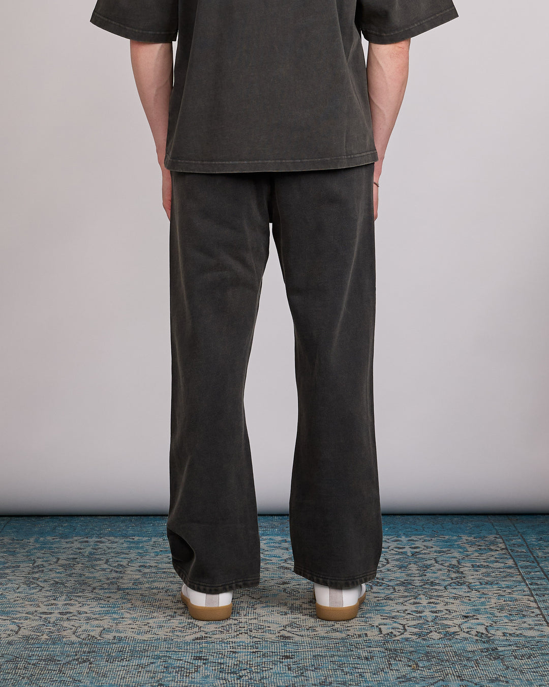 Entire Studios Uniform Straight Leg Sweatpant Washed Black
