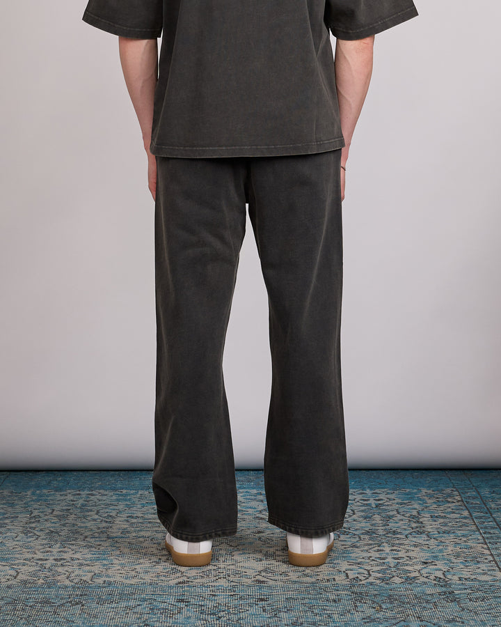 Entire Studios Uniform Straight Leg Sweatpant Washed Black