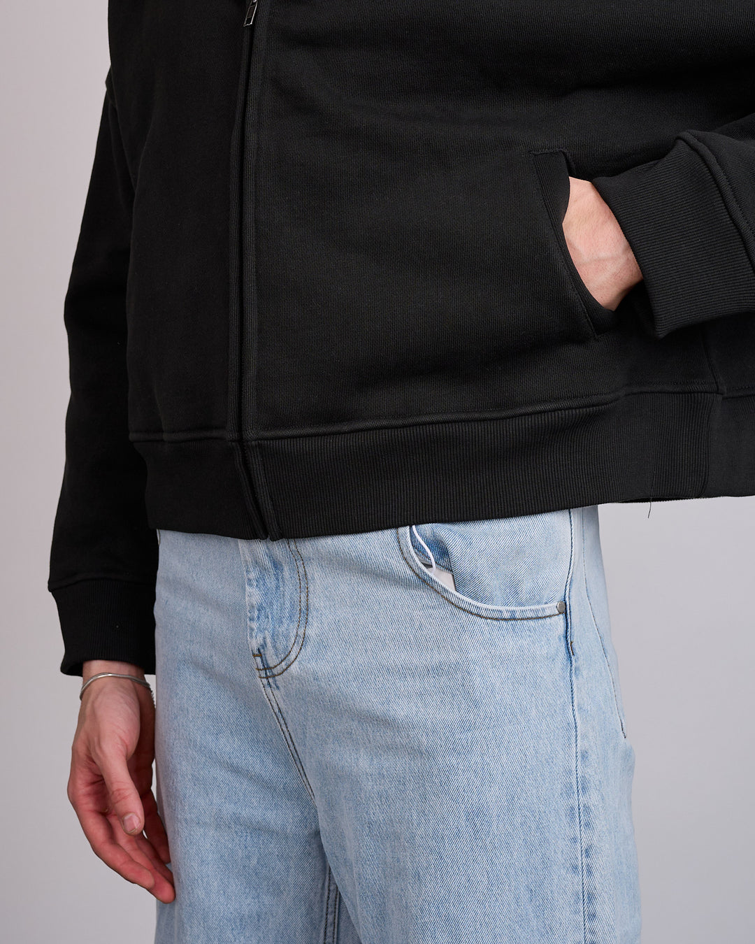 Entire Studios Uniform Eternal Zip Hoodie Black